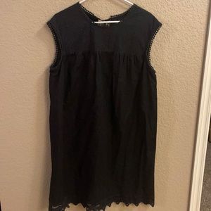 Who What Wear Black Summer Dress